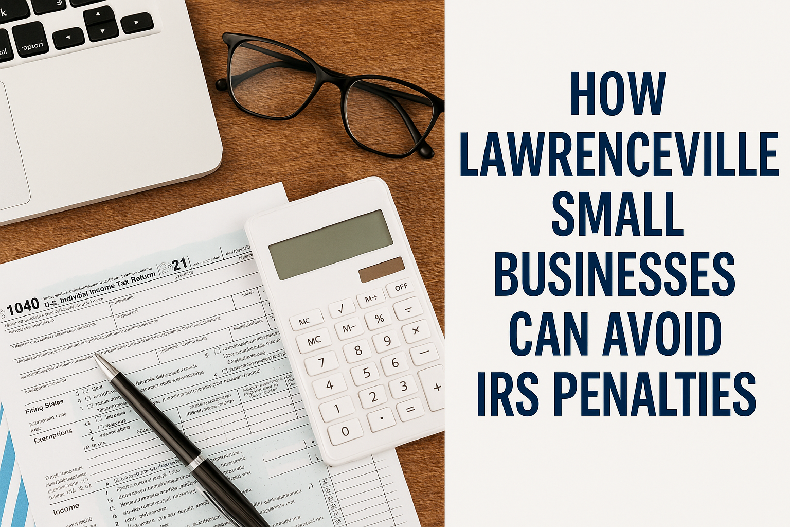 How Lawrenceville Small Businesses Can Avoid IRS Penalties